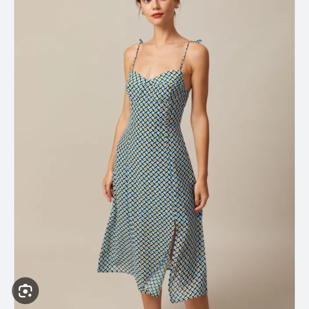 Reformation Juliette Dress ~ Mosaic - Picture 2 of 6